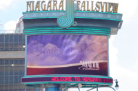 Niagara Falls Outdoor LED Ticker